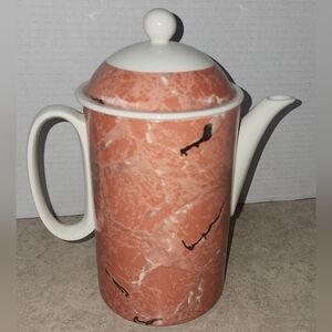 Villeroy & Boch Siena Coffee/Tea Pot 8 3/4" tall x 4 1/4" round